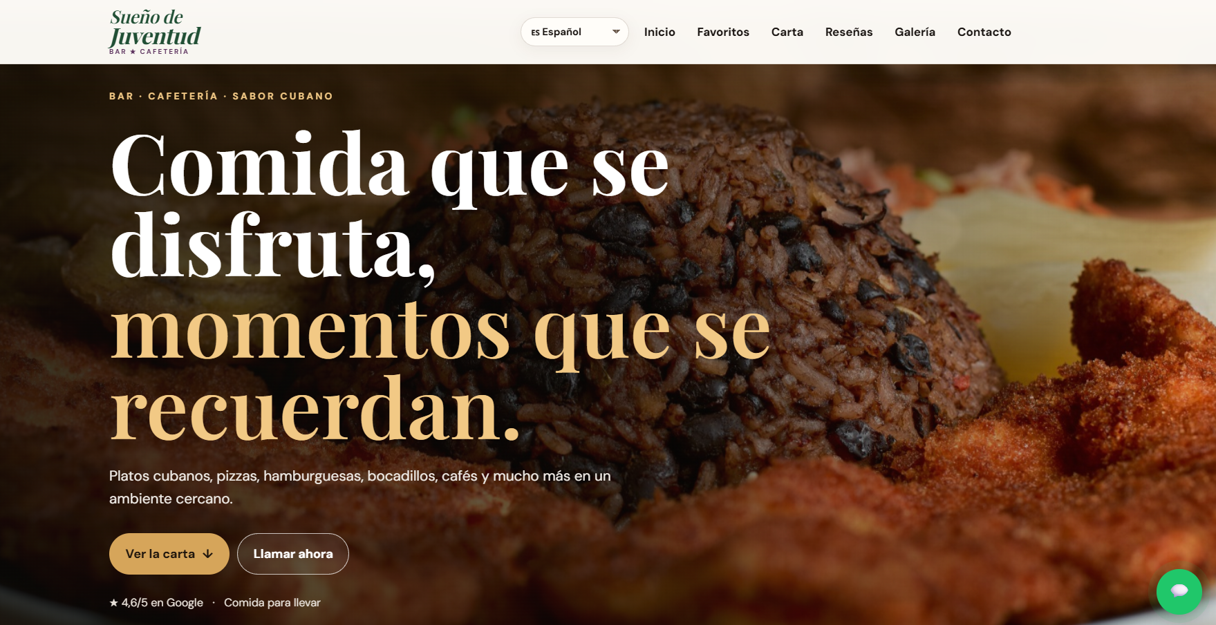 Web de Sueño de Juventud